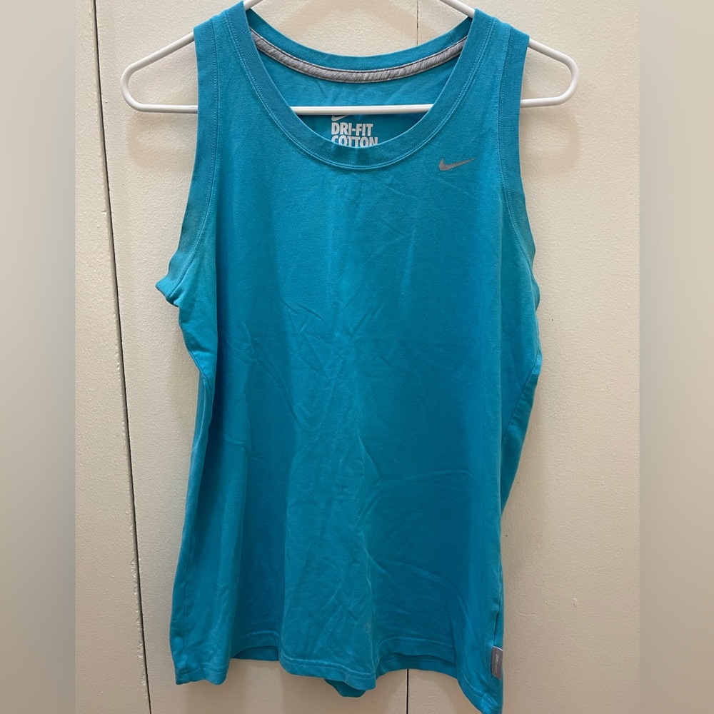Set of Two- Nike DRI-FIT cotton Workout tees- size L